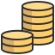 icon of stacked coins